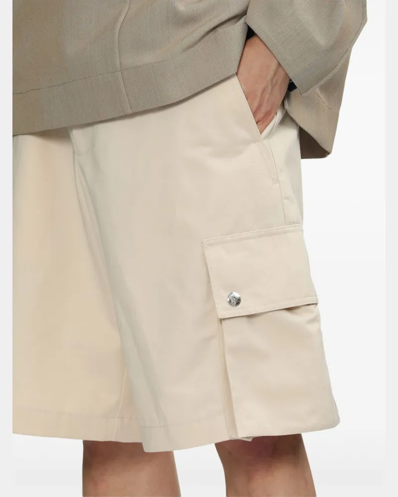 Jacquemus Cargo-Shorts mit Gürtel - Nude Nude