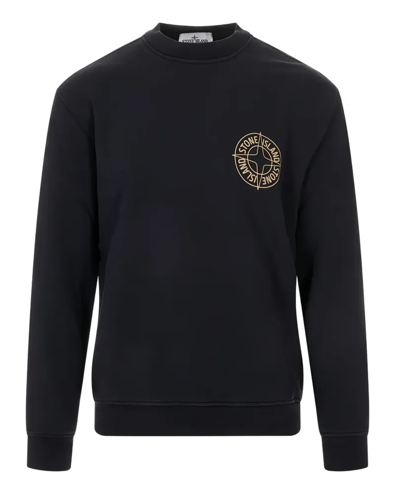 Stone Island printed sweatshirt - Schwarz Schwarz
