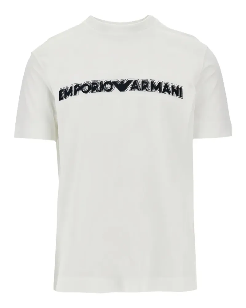 Emporio Armani logo T-shirt - Weiß Weiß