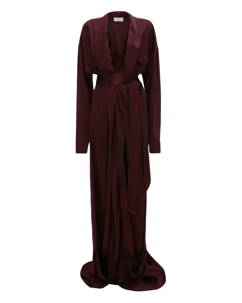 Victoria Beckham Gewickeltes Abendkleid - Rot Rot