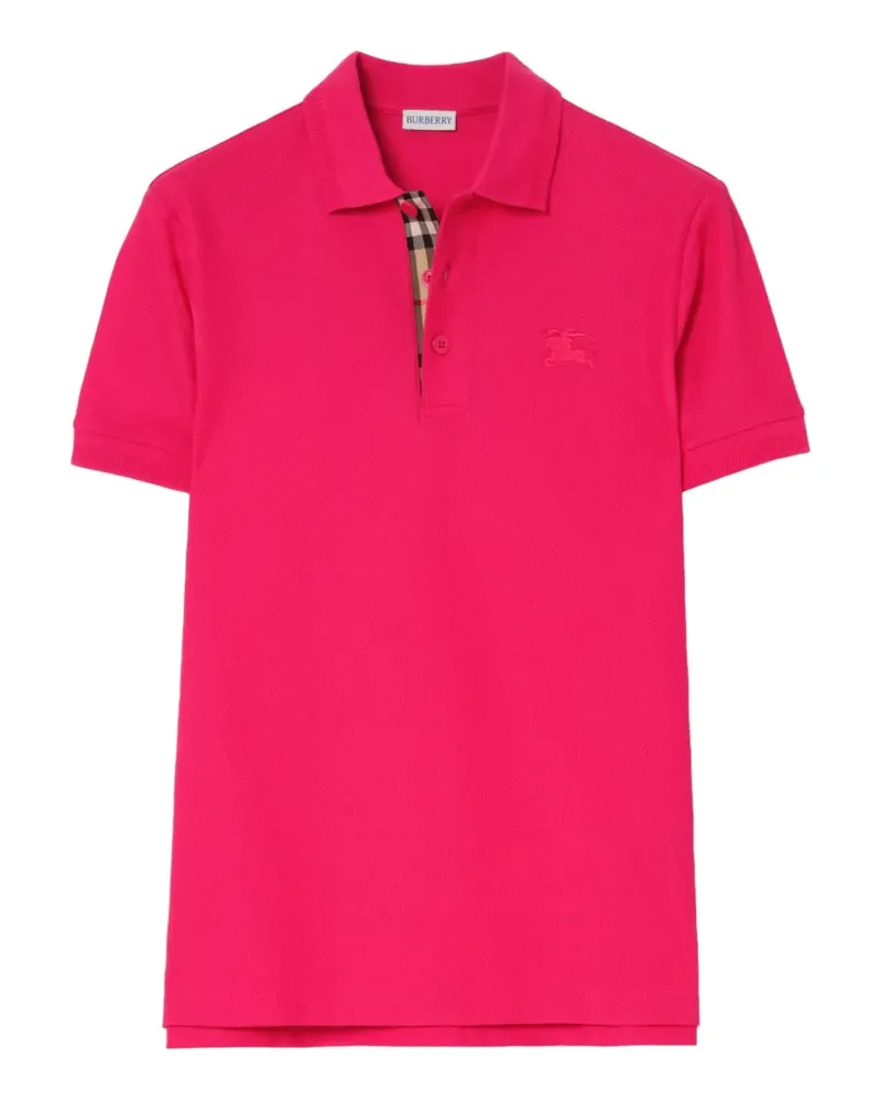 Burberry cotton polo shirt - Rosa Rosa