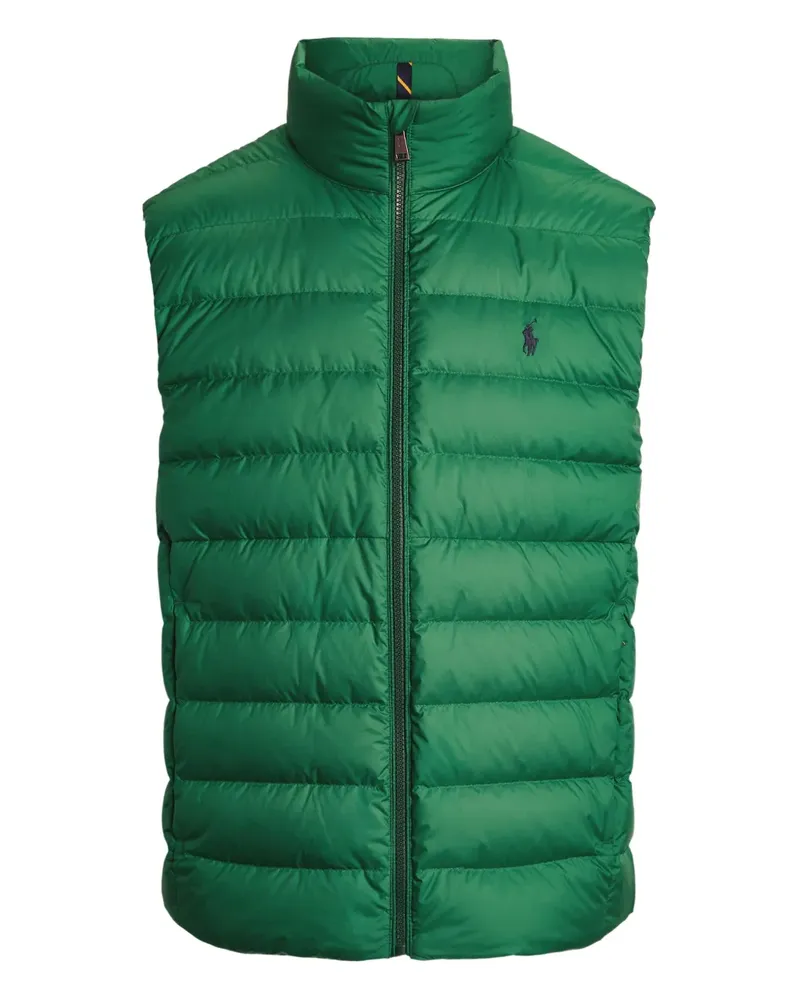 Ralph Lauren Weste mit Polo Pony - Grün Grün