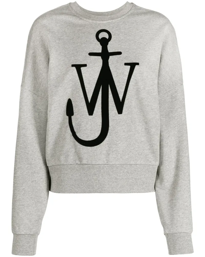 J.W.Anderson Hemd mit Anker-Print - Grau Grau