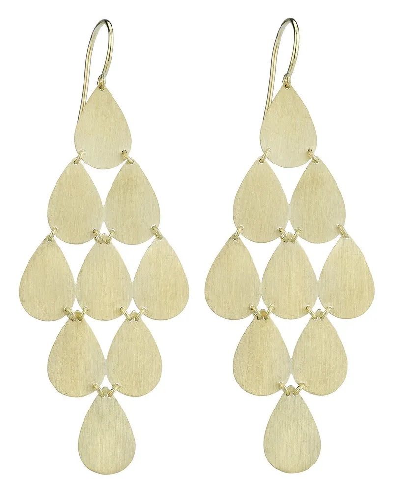 Irene Neuwirth Teardrop' Chandelier-Ohrringe - Metallic Metallic
