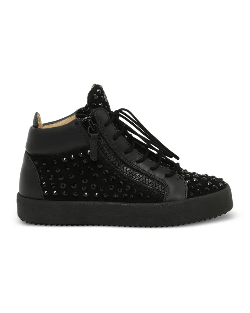 Giuseppe Zanotti Kriss' High-Top-Sneakers - Schwarz Schwarz