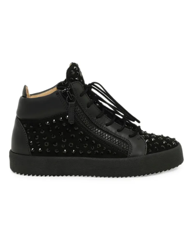 Giuseppe Zanotti Kriss' High-Top-Sneakers - Schwarz Schwarz