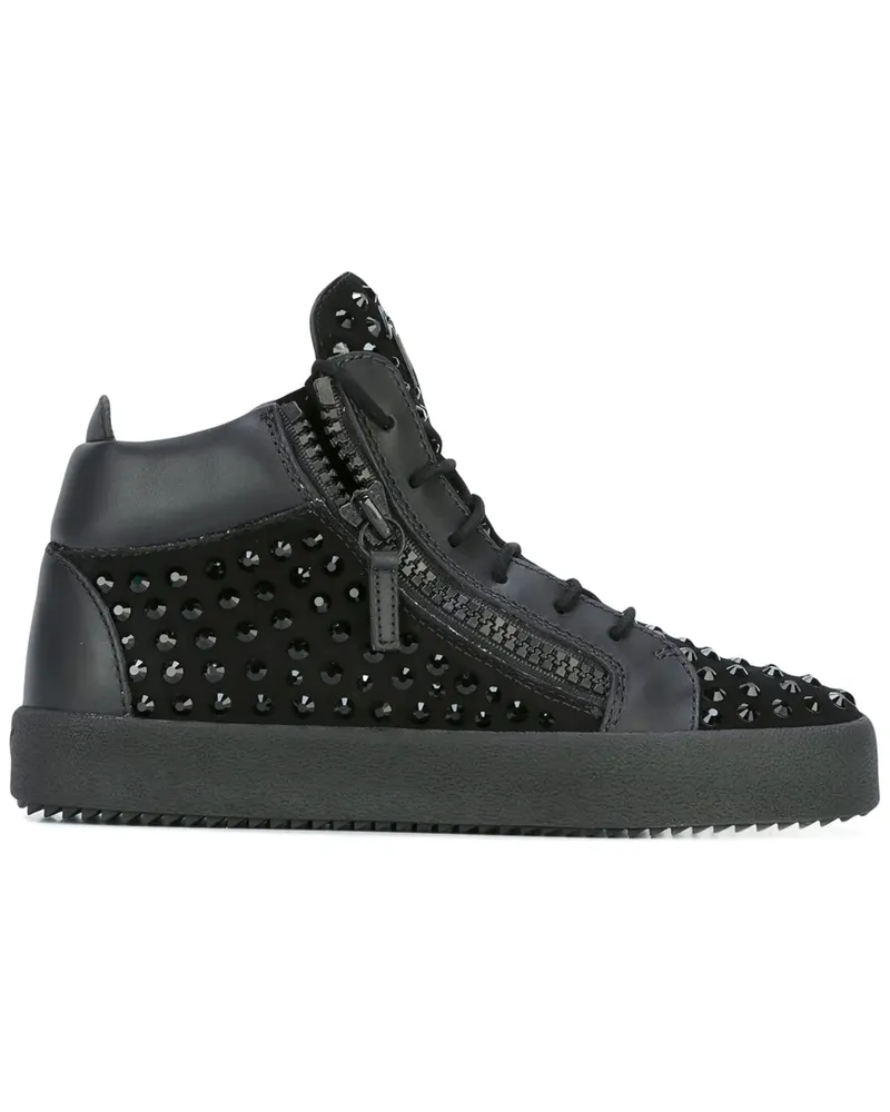Giuseppe Zanotti Kriss' High-Top-Sneakers - Schwarz Schwarz