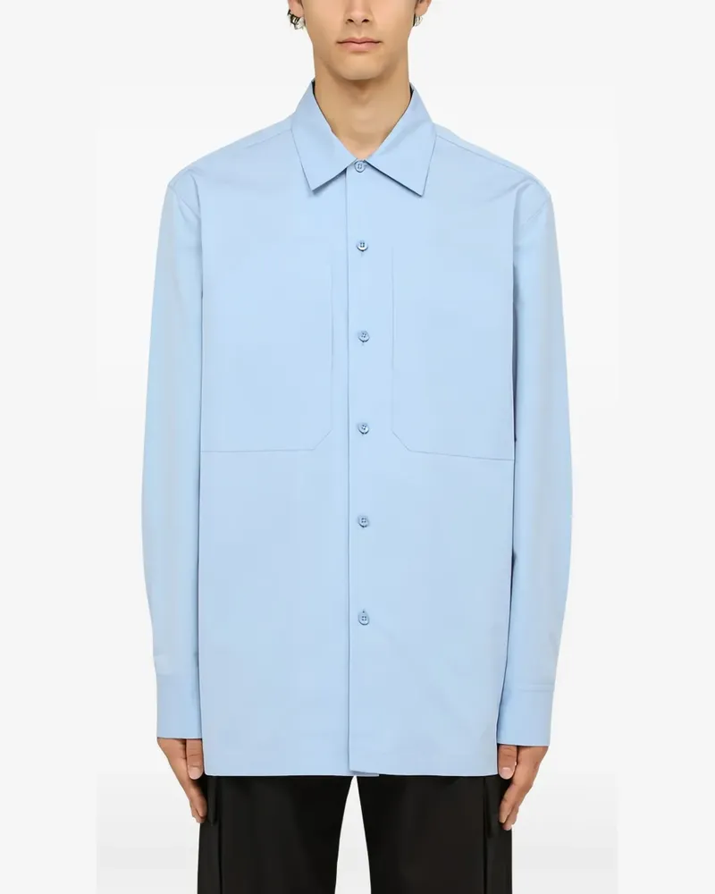 Jil Sander Klassisches Hemd - Blau Blau