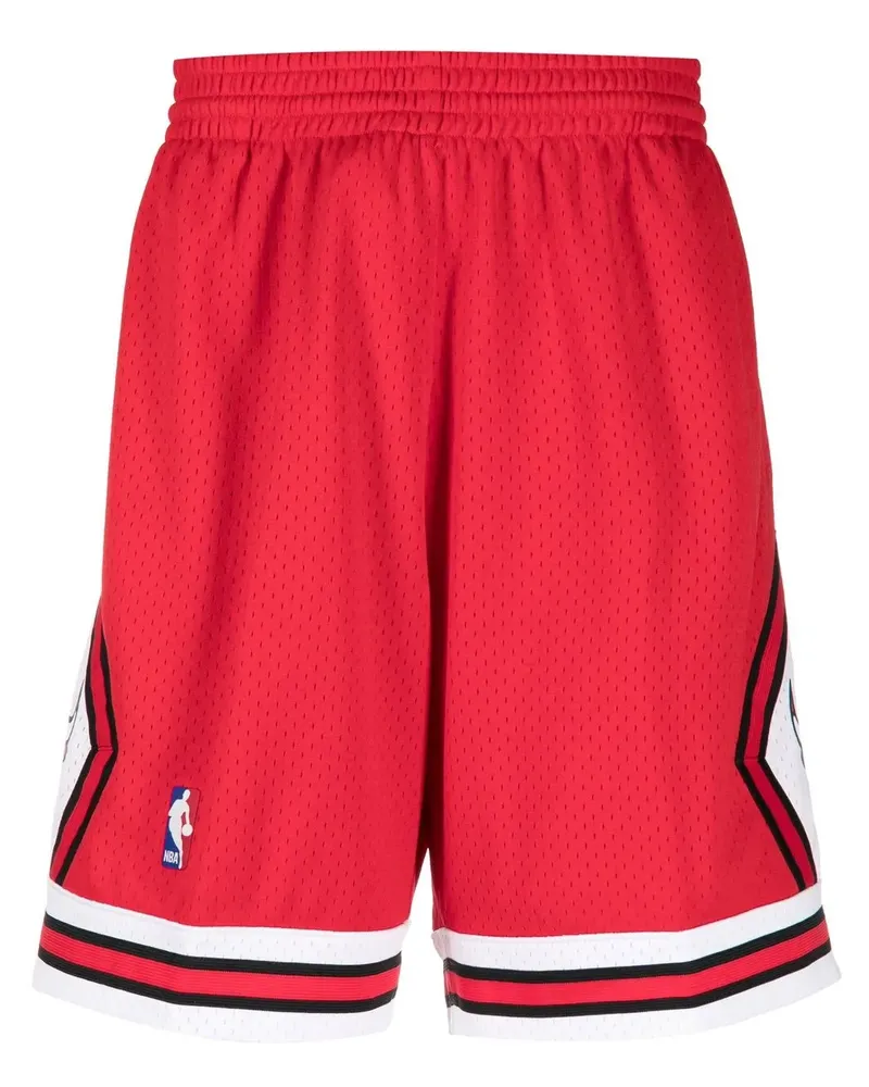 Mitchell & Ness NBA Chicago Bulls Joggingshorts - Rot Rot