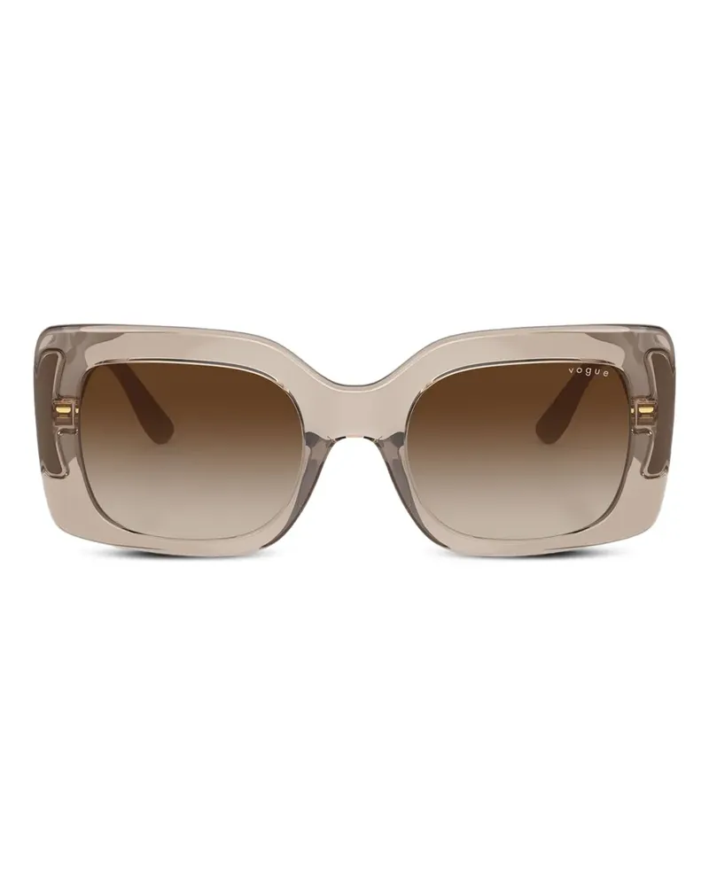 Vogue VO5481S Sonnenbrille mit geometrischem Gestell - Nude Nude