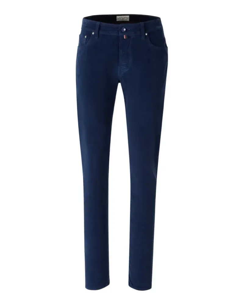 Jacob Cohën five-pocket corduroy trousers - Blau Blau