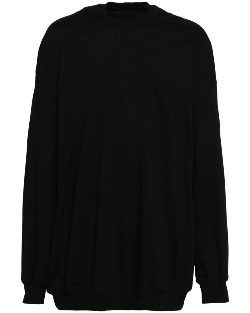Rick Owens Sweatshirt mit Schlitz - Schwarz Schwarz