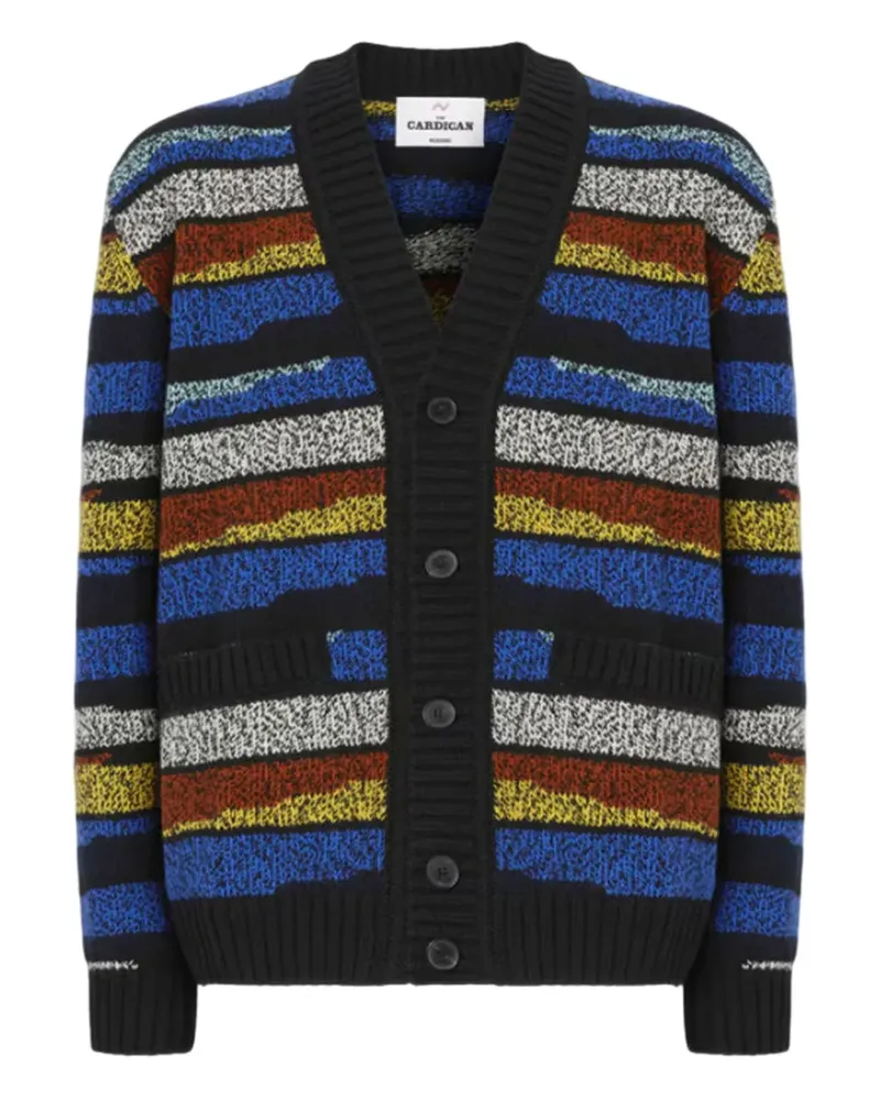 Missoni Cardigan mit gestreiften Taschen - Schwarz Schwarz