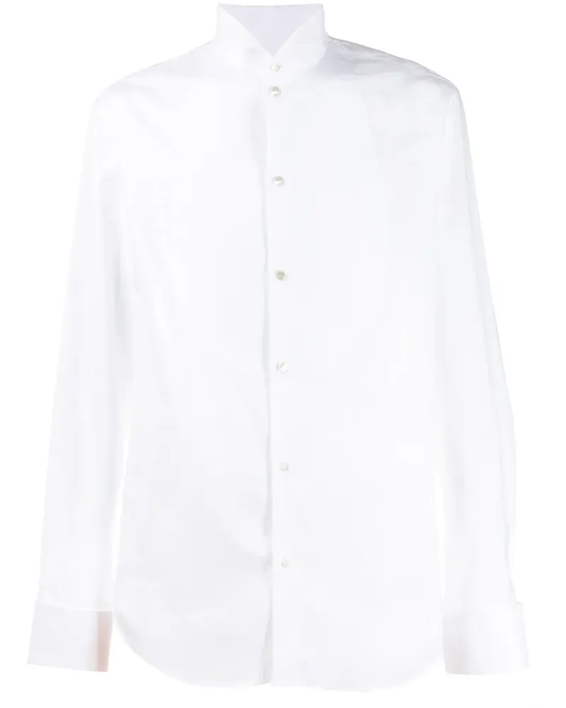 Emporio Armani Klassisches Hemd - Weiß Weiß