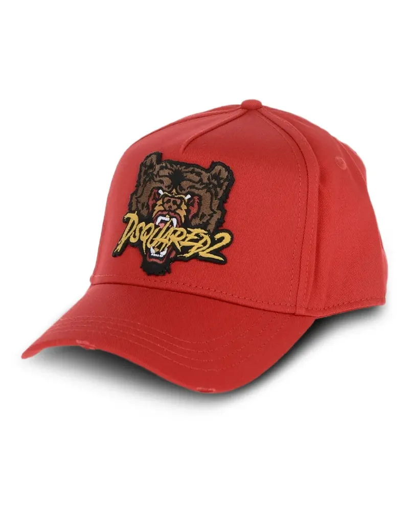 Dsquared2 logo-motif baseball cap - Rot Rot