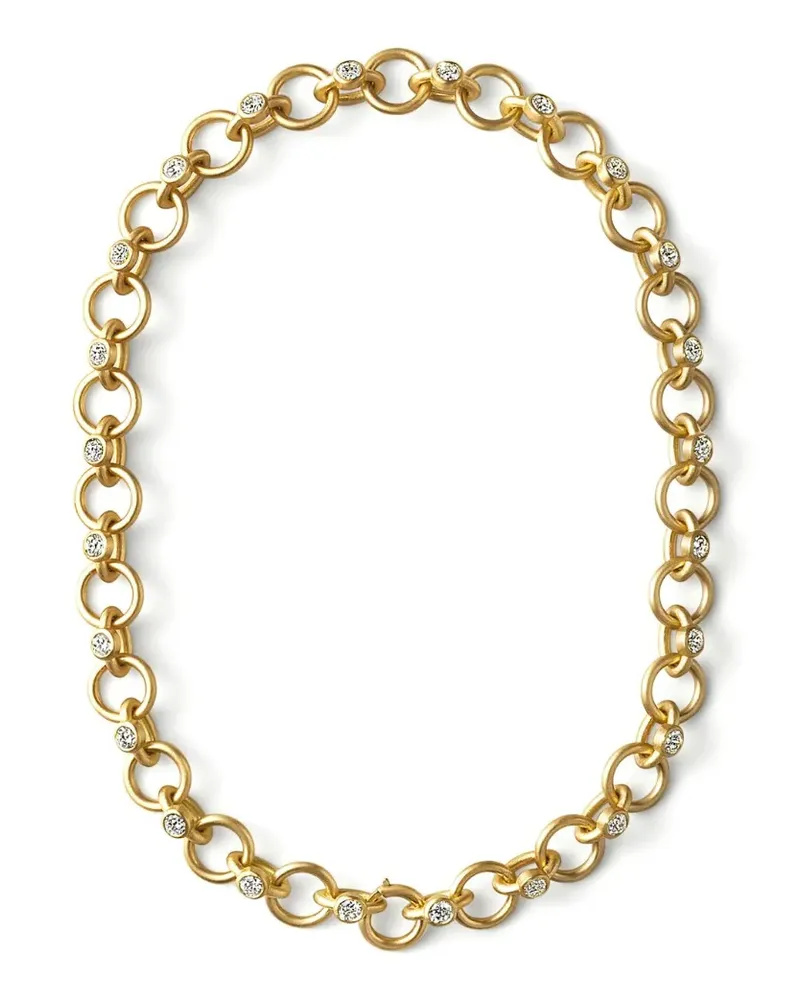 SHIHARA 18kt Gelbgoldarmband mit Diamanten Gold