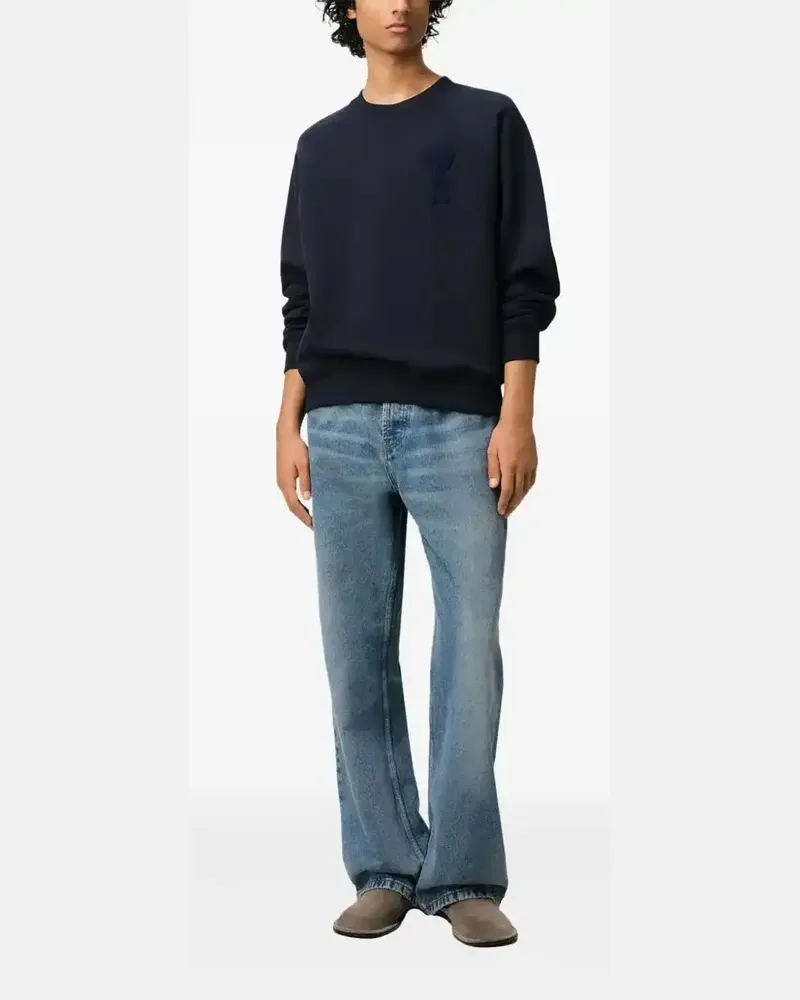 AMI Paris Ami de Coeur Sweatshirt - Blau Blau