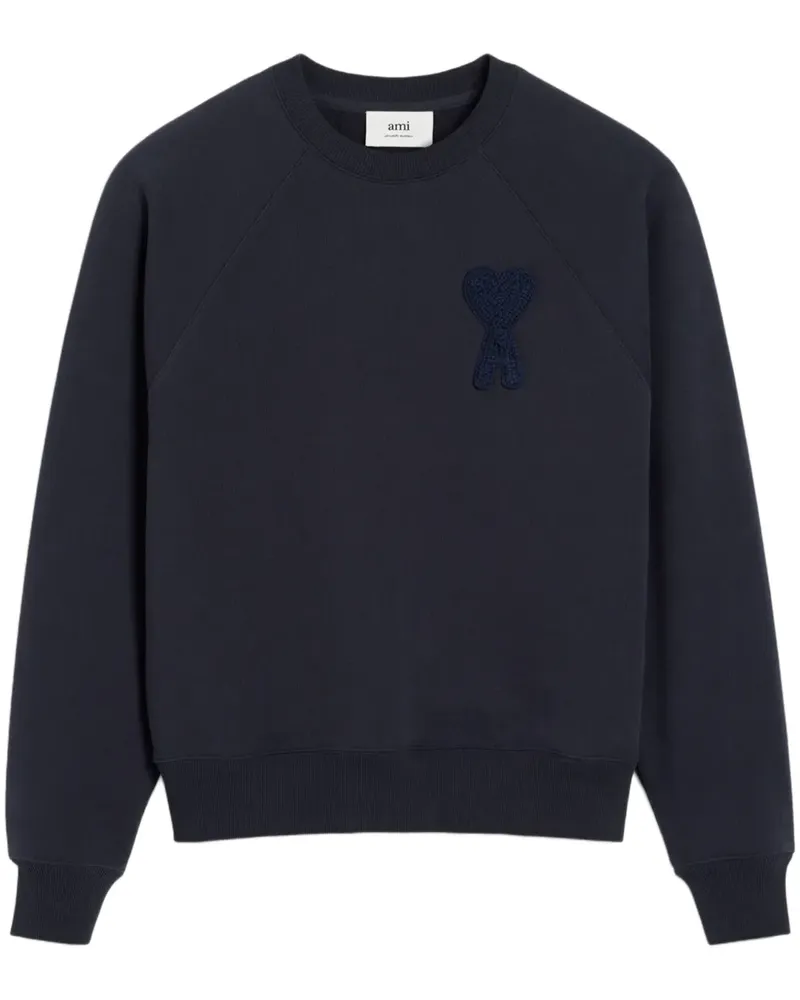 AMI Paris Ami de Coeur Sweatshirt - Blau Blau