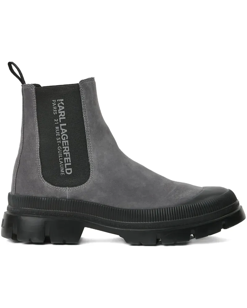 Karl Lagerfeld Rue St-Guillaume Stiefel - Grau Grau
