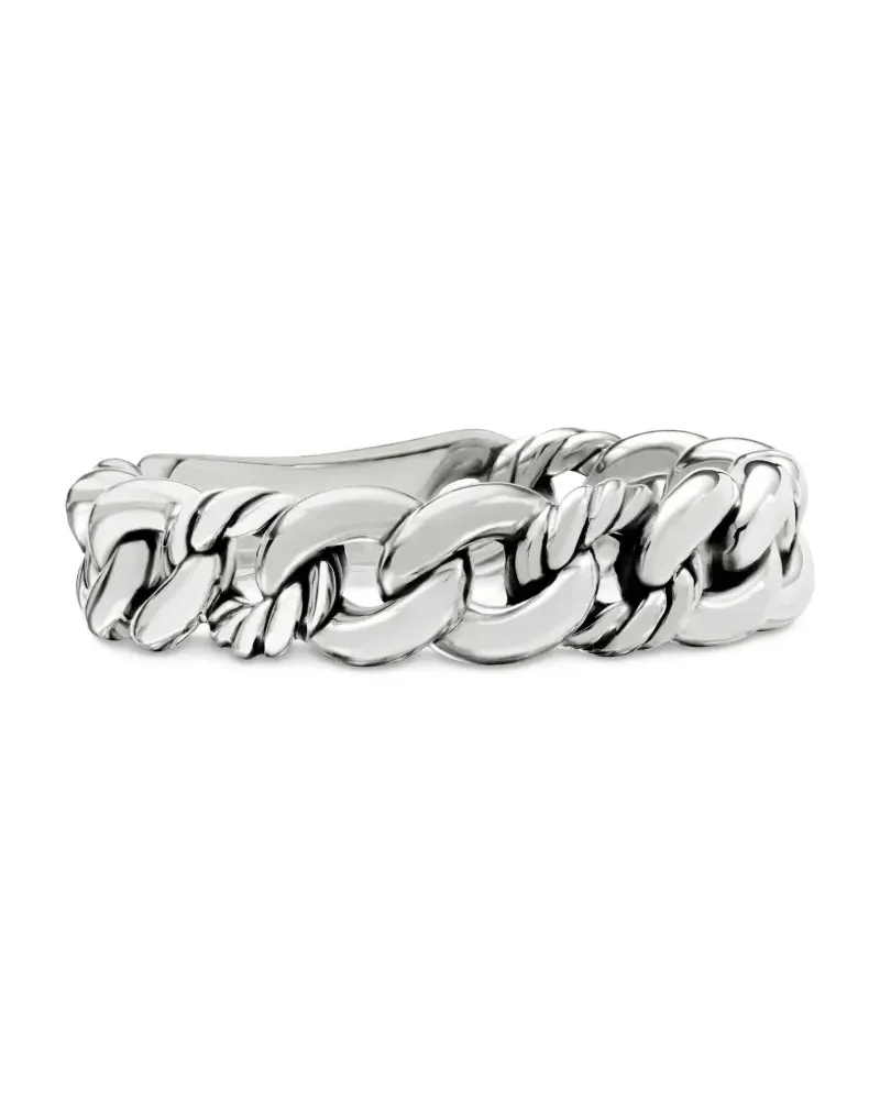 David Yurman Belmont Curb Link Sterlingsilber-Ring (5mm Silber