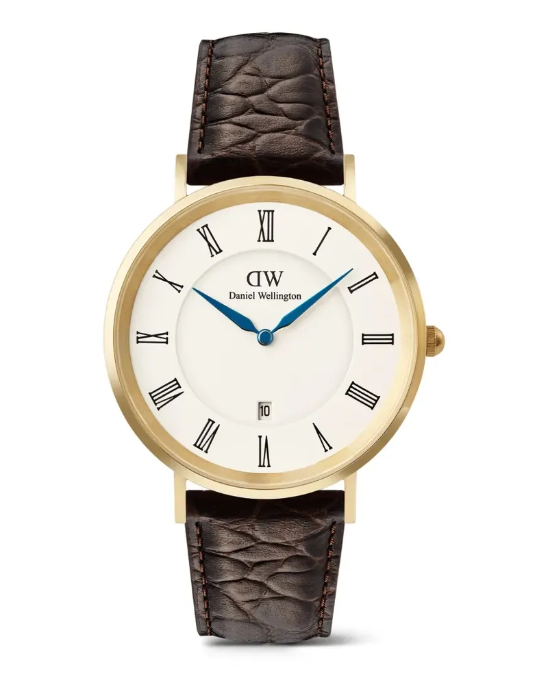 Daniel Wellington Classic Roman Numerals Date 40mm watch - Weiß Weiß