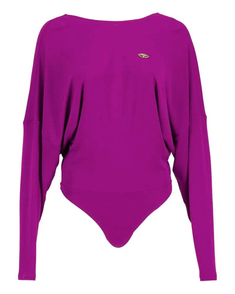 Emilio Pucci Langärmeliger Body - Violett Violett