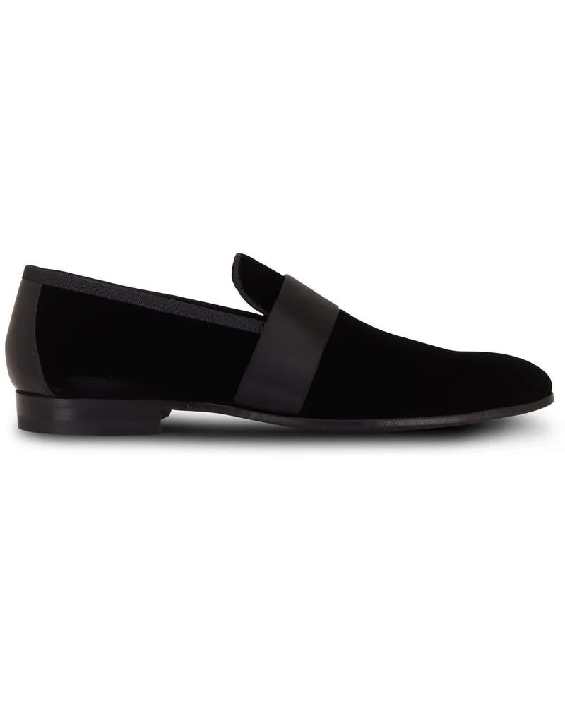Magnanni Loafer aus Samt - Schwarz Schwarz