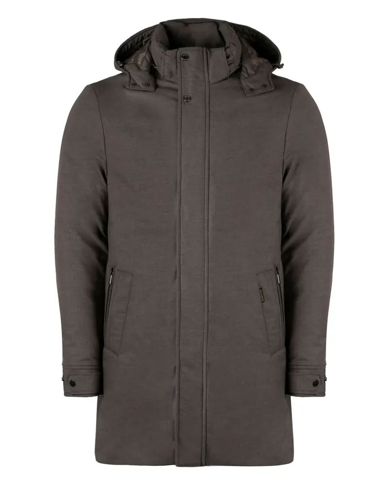 MOORER Vermont Kapuzenjacke - Grau Grau