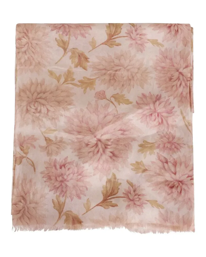 Seventy floral scarf - Rosa Rosa