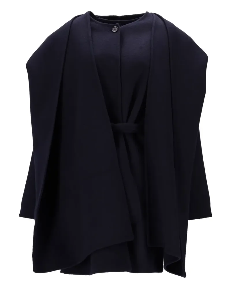 P.A.R.O.S.H. P.A.R.O H. belted cape - Blau Blau