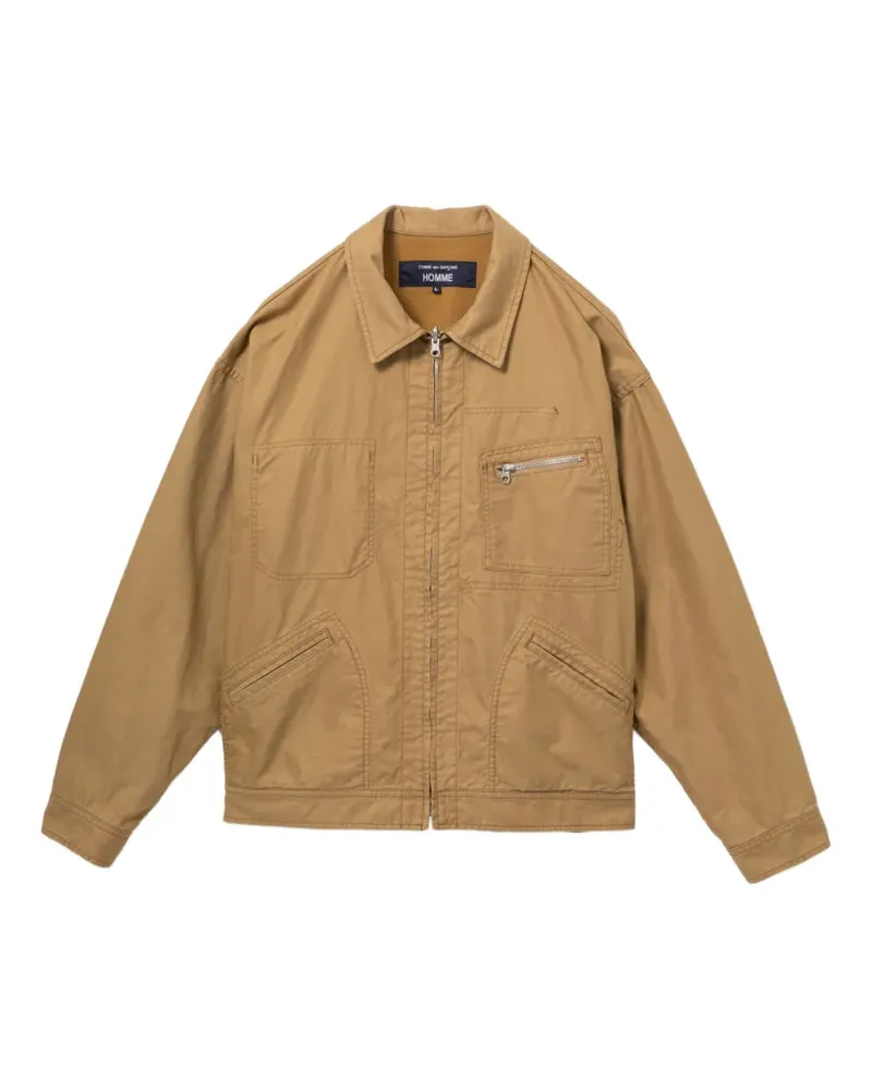 Comme des Garçons Jacke im Military-Look - Nude Nude