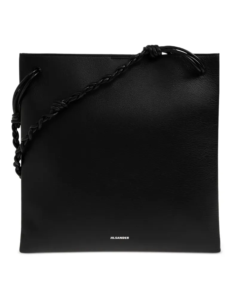 Jil Sander Tangle Slim Kuriertasche - Schwarz Schwarz