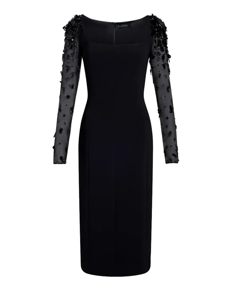 Jenny Packham Swift Kleid mit Pailletten - Schwarz Schwarz
