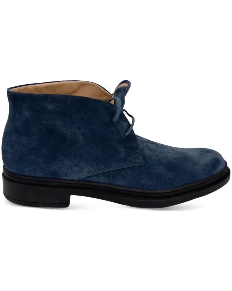 TOD'S classic desert boots - Blau Blau