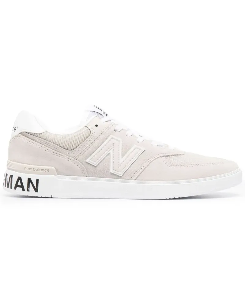 Junya Watanabe Sneakers mit Kontrasteinsätzen - Nude Nude
