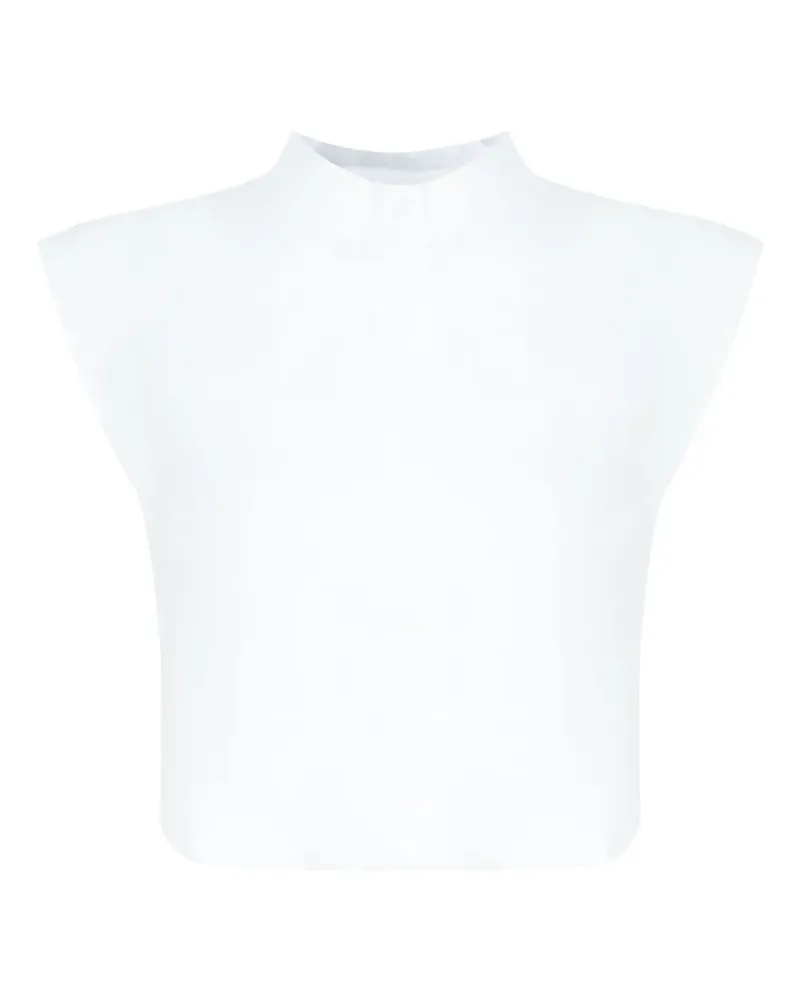 Osklen Asymmetrisches Cropped-Top - Weiß Weiß