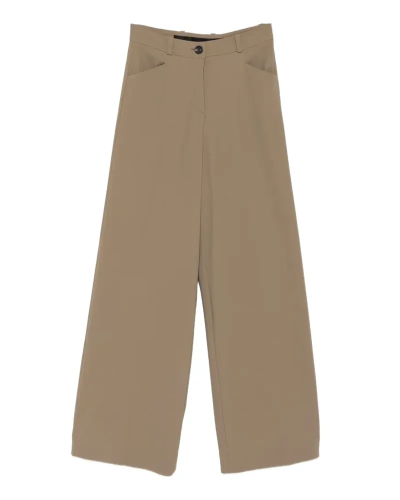 Roberto Ricci Designs buttoned palazzo pants - Nude Nude