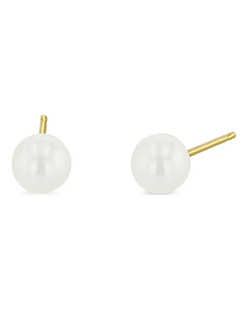ZOË CHICCO 14kt Gelbgoldohrringe mit Perlen Gold