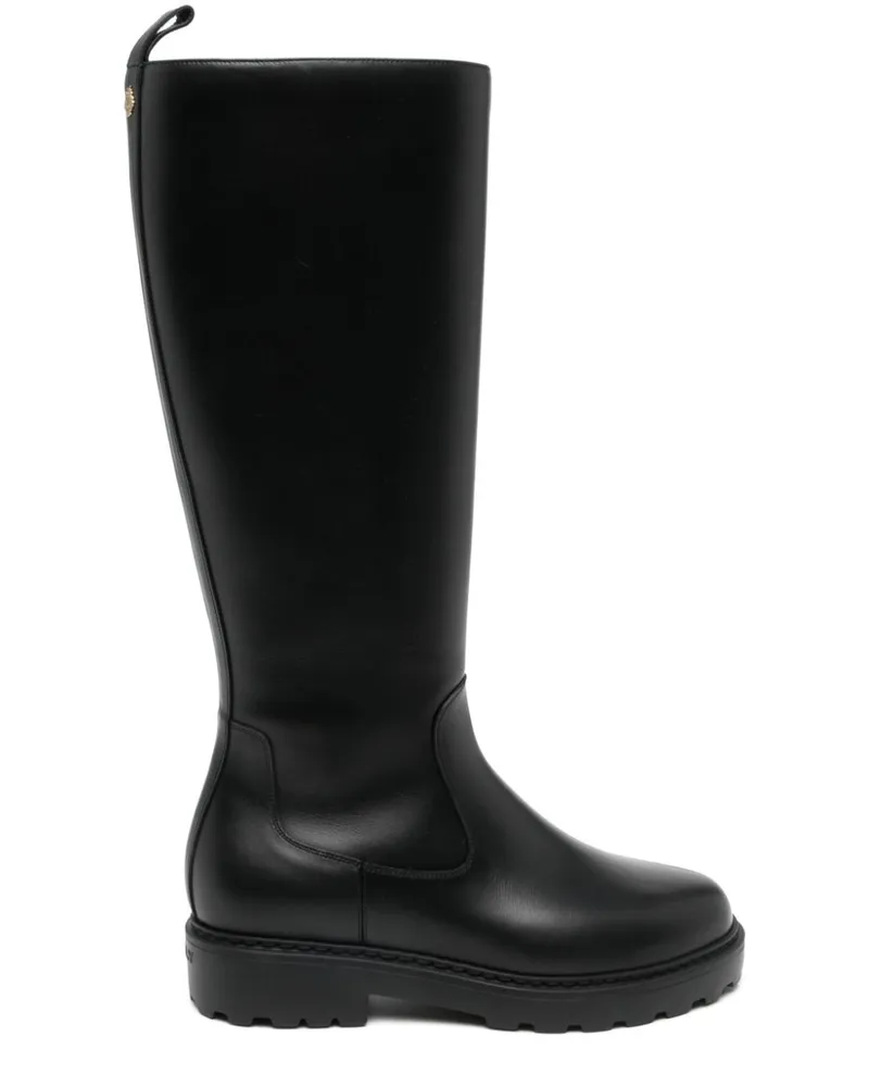 Bally Stiefel mit Einsätzen - Schwarz Schwarz