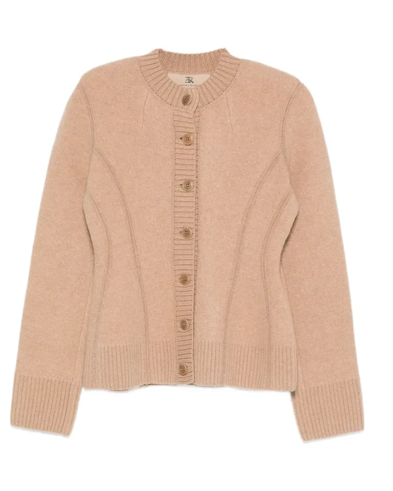 Ermanno Scervino Jacke mit Knopfleiste - Nude Nude