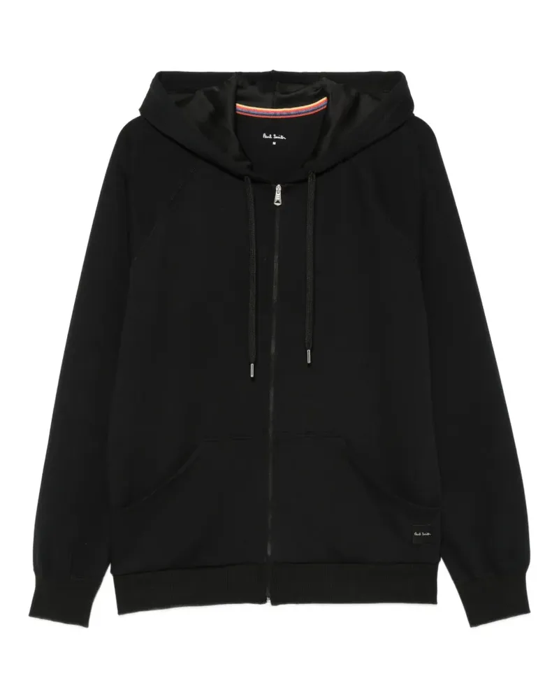 Paul Smith Kapuzenjacke mit Reißverschluss - Schwarz Schwarz