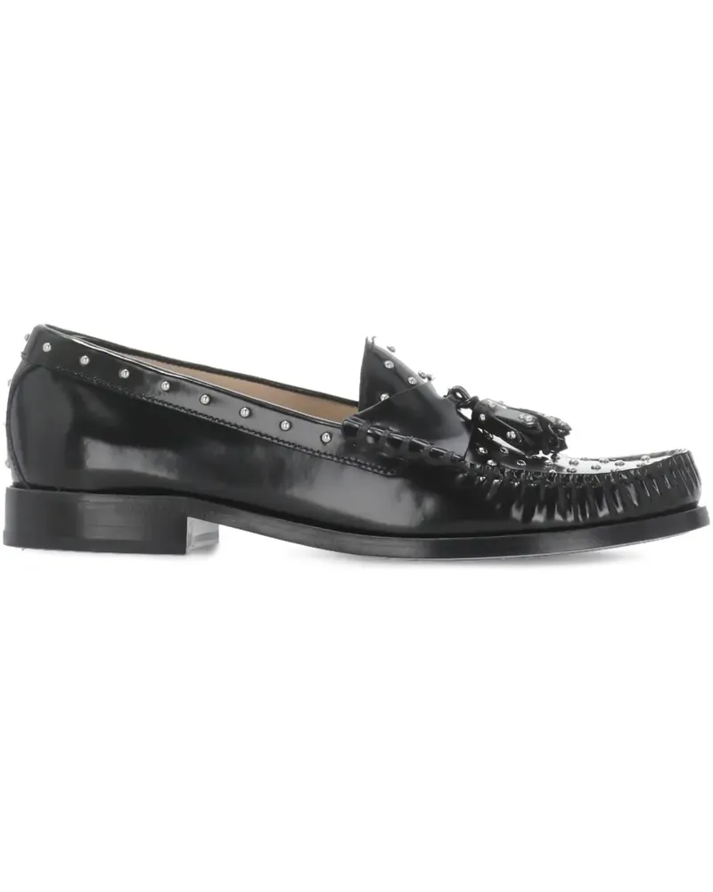 Stuart Weitzman Lottie Loafer - Schwarz Schwarz