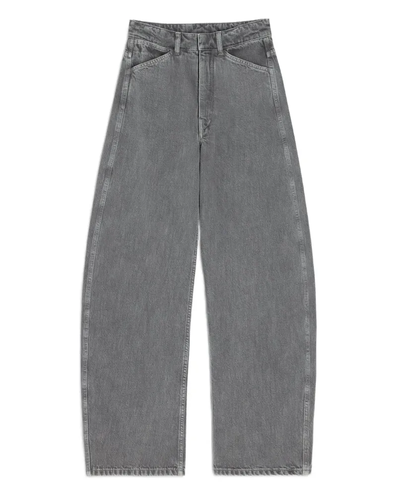 Christophe Lemaire Jeans mit hohem Bund - Grau Grau