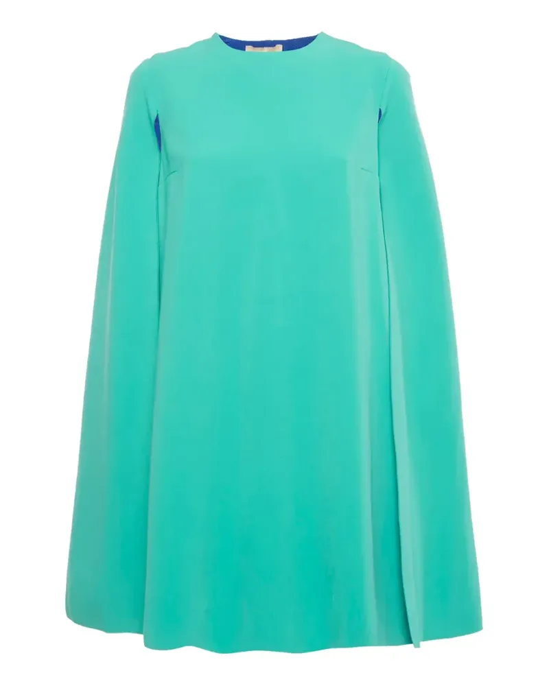 Roksanda Ilincic crêpe cape mini dress - Grün Grün