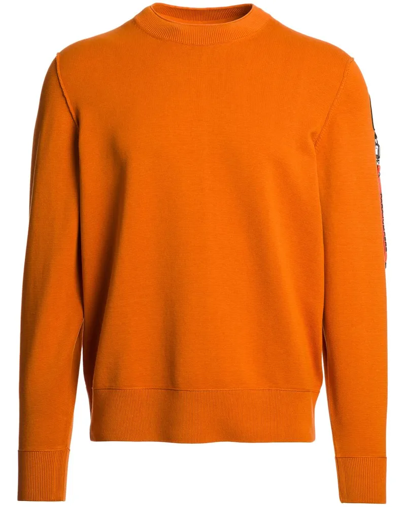 Parajumpers Pullover mit Logo-Patch - Orange Orange