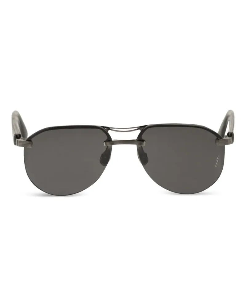 Brunello Cucinelli Getönte Pilotenbrille - Schwarz Schwarz