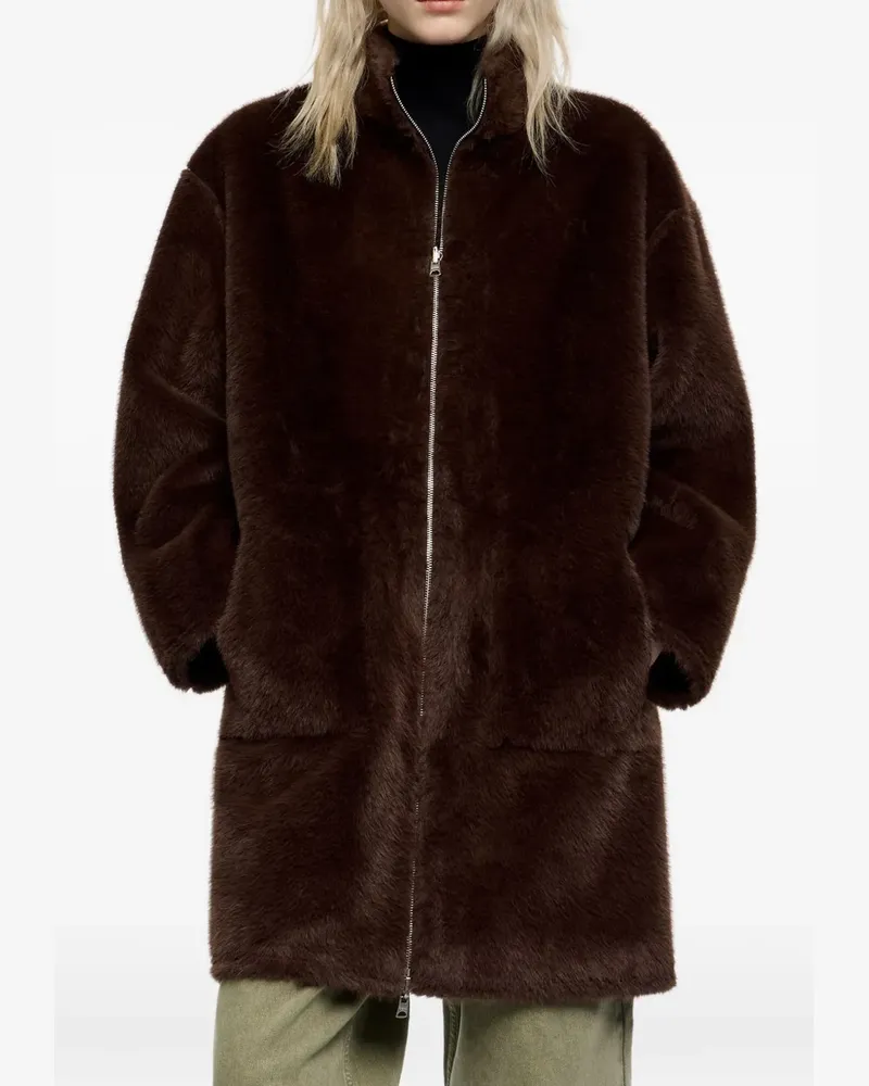 BIMBA Y LOLA Wendbarer Mantel - Braun Braun