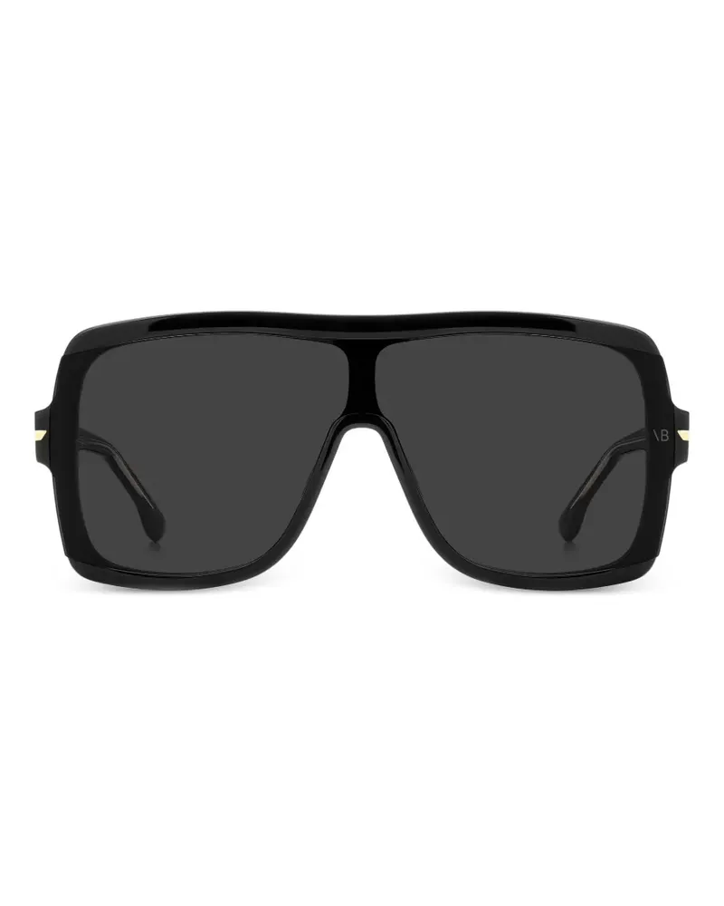 Victoria Beckham Getönte Pilotenbrille - Schwarz Schwarz