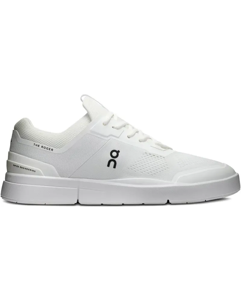 ON The Roger Spin "White/Black" Sneakers - Weiß Weiß