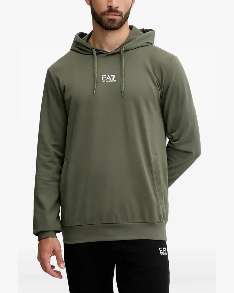 EA7 logo-detail tracksuit - Grün Grün